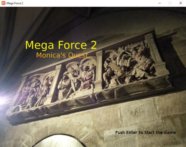 Mega Force 2 - title screen